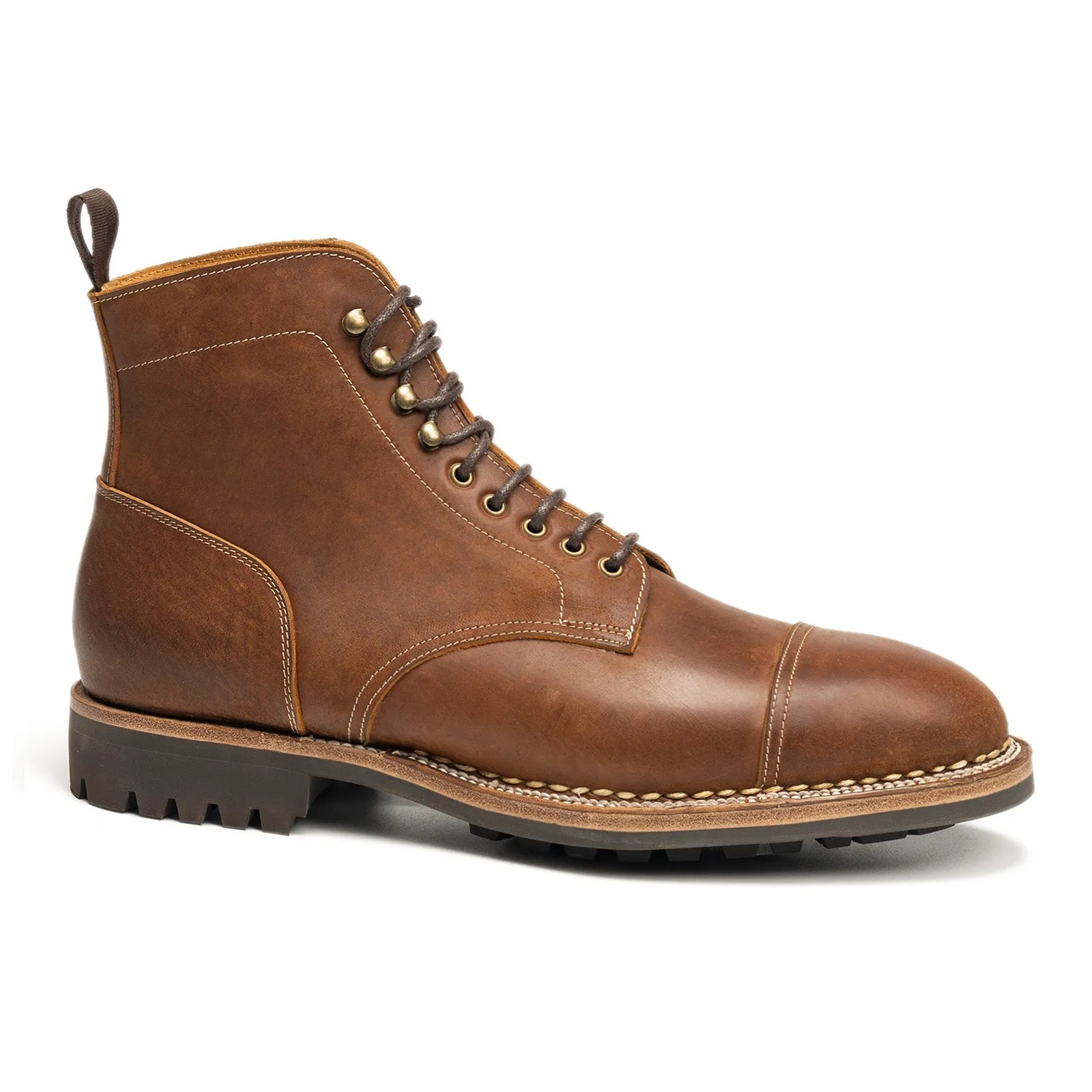 138310 - TOBACCO WAXY SHELL CORDOVAN - E sold by Meermin