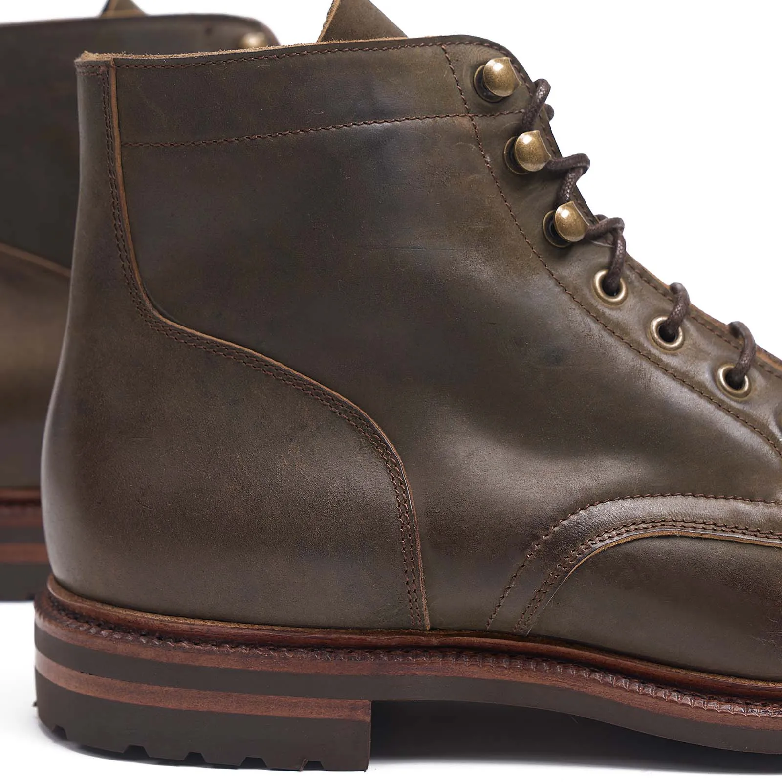 514886 - CAPER GREEN WAXY SHELL CORDOVAN - E sold by Meermin product image thumbnail 2