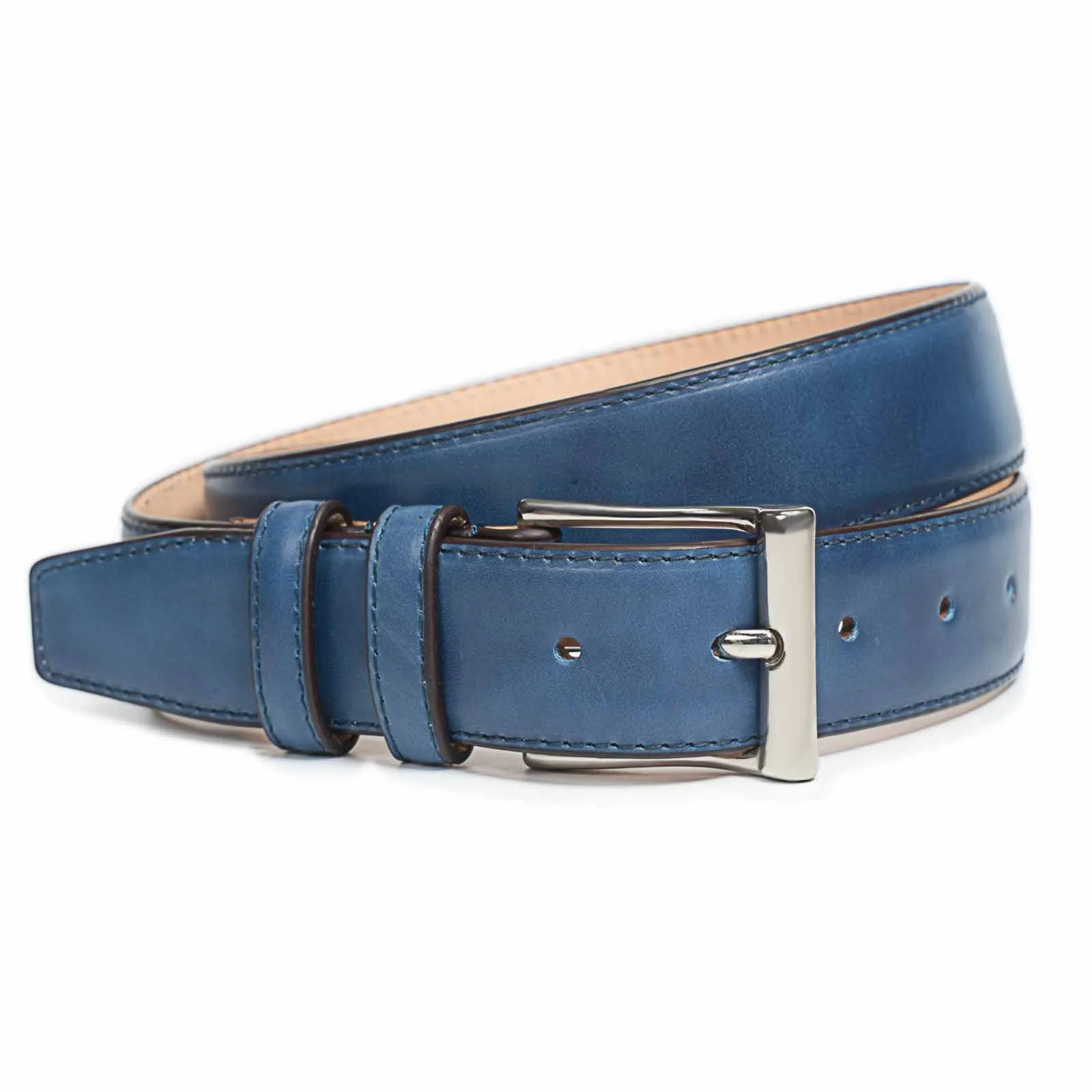 104235 - NAVY MUSEUM CALF sold by Meermin