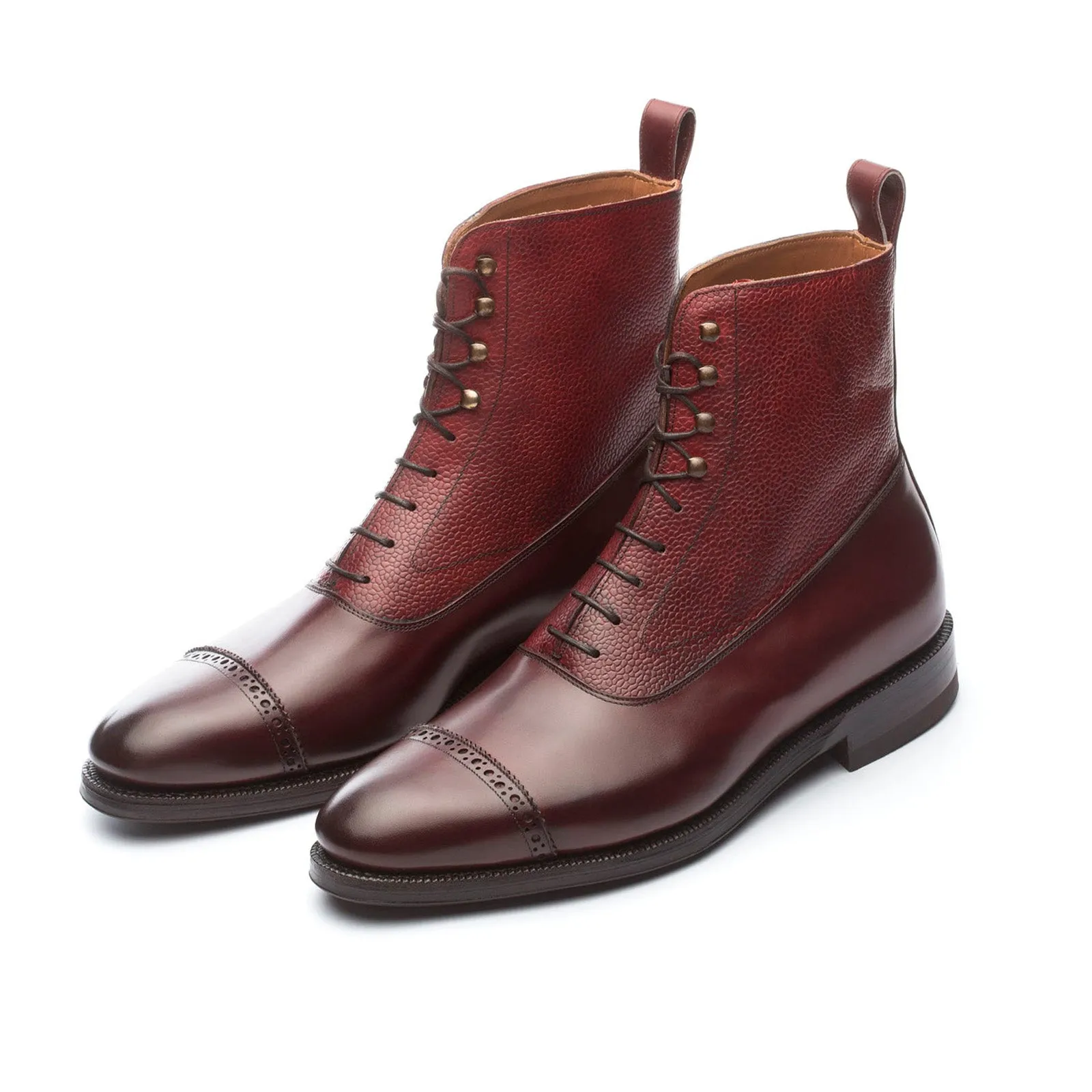 101525 - BURGUNDY CALF & BURGUNDY COUNTRY - E sold by Meermin