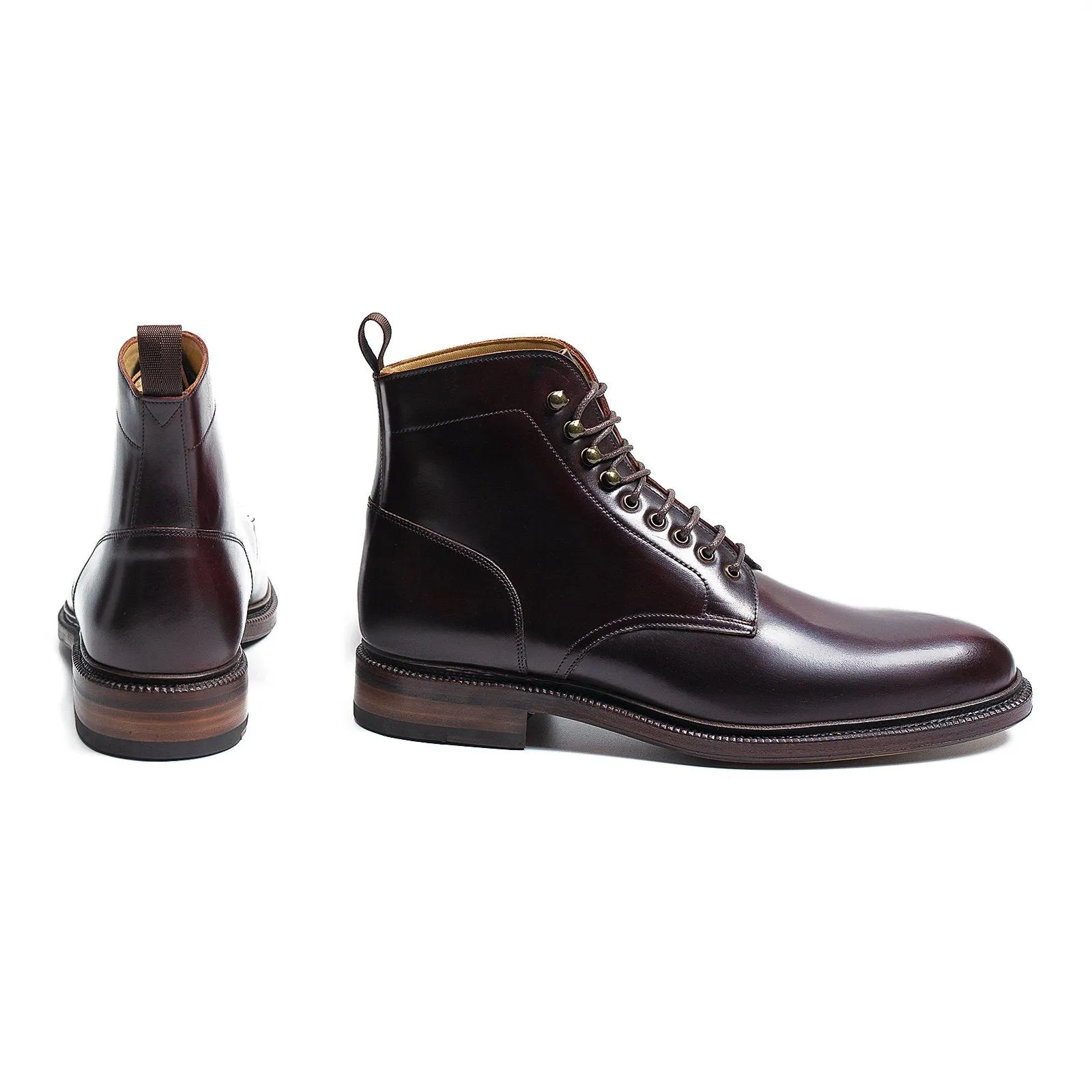 116211 - BURGUNDY HORWEEN SHELL CORDOVAN - E sold by Meermin product image thumbnail 4