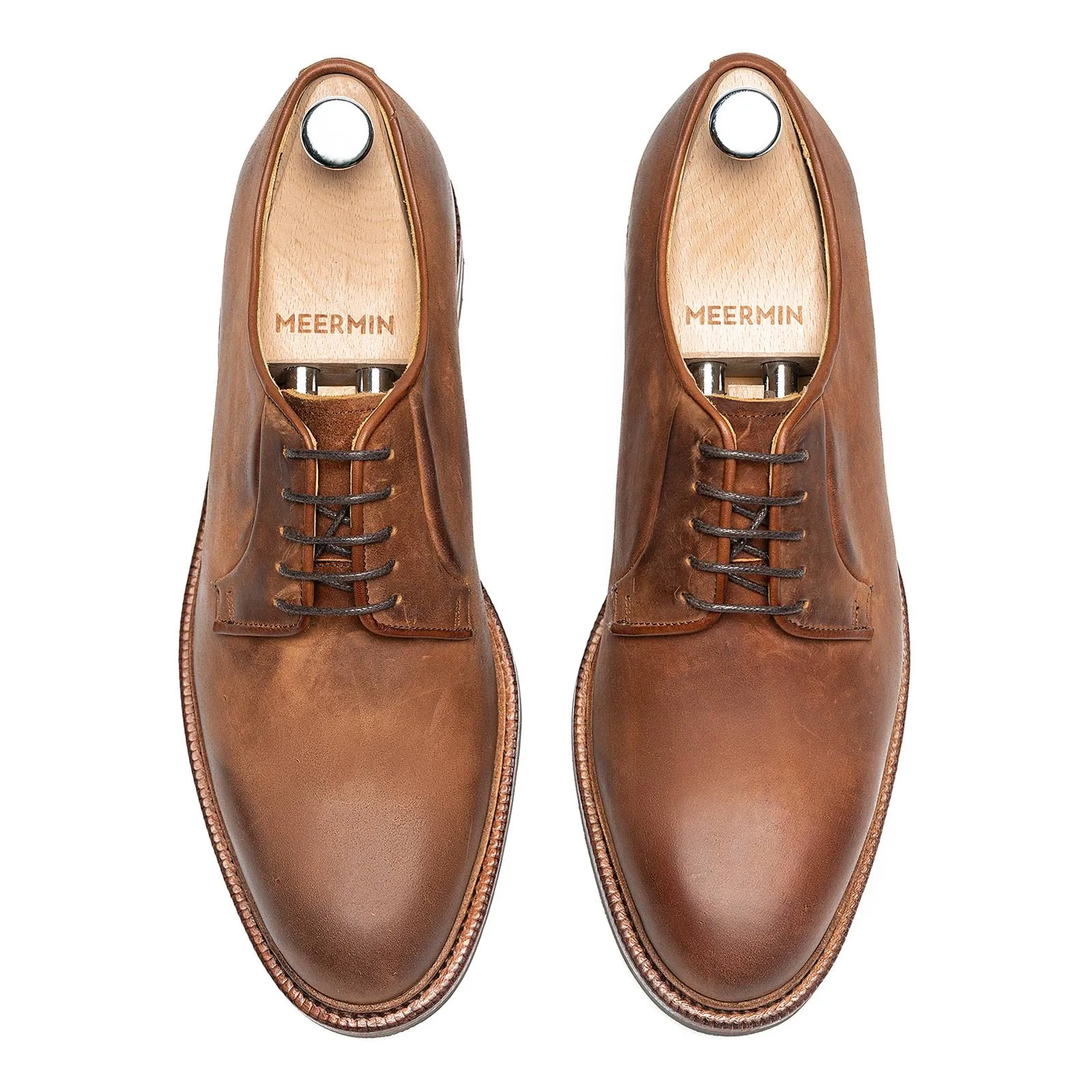 101645 - TOBACCO WAXY SHELL CORDOVAN - E sold by Meermin product image thumbnail 3