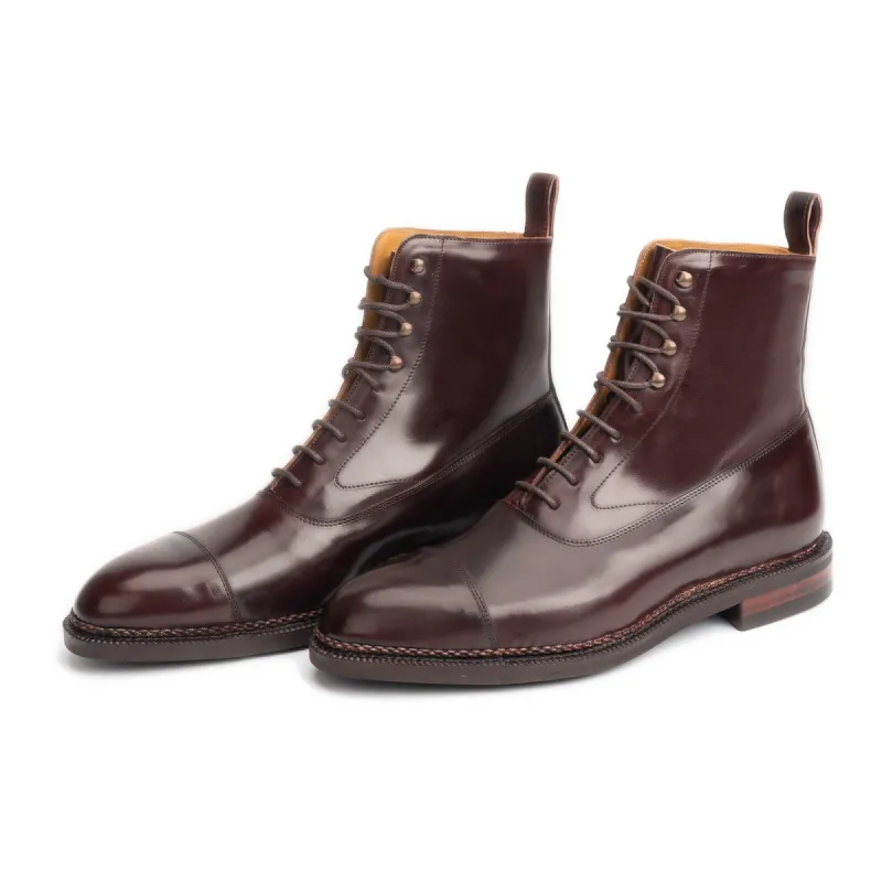 106077 - BURGUNDY SHELL CORDOVAN - E sold by Meermin