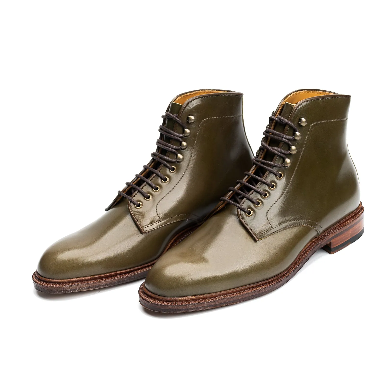 101637 - OLIVE SHELL CORDOVAN - E sold by Meermin product image thumbnail 3