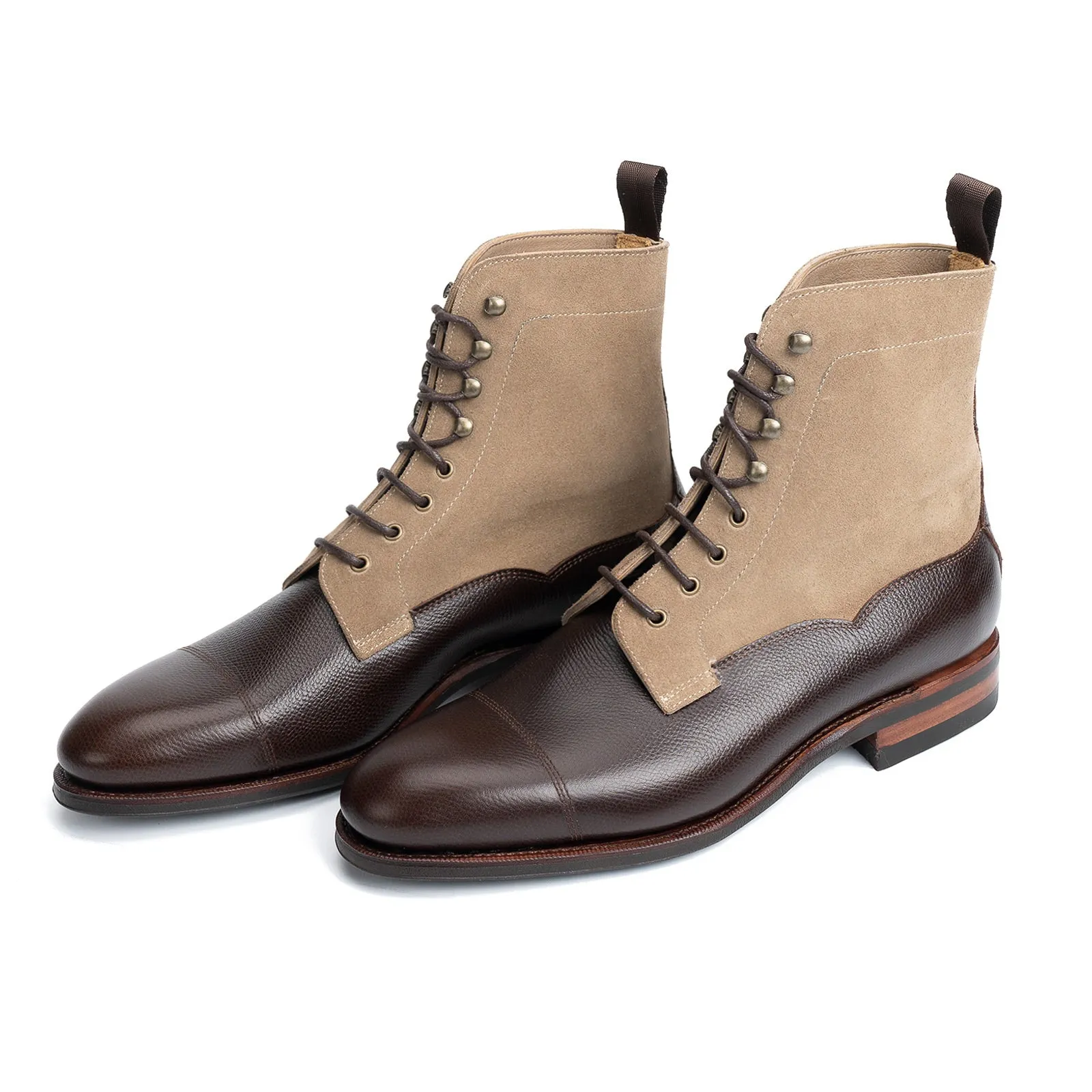 101523 - BROWN ALPINE & TAUPE JANUS BUTTS - E sold by Meermin product image thumbnail 4