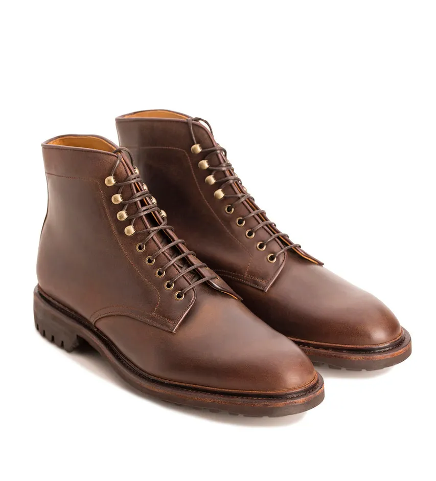101627 - RUST WAXY CALF - E sold by Meermin