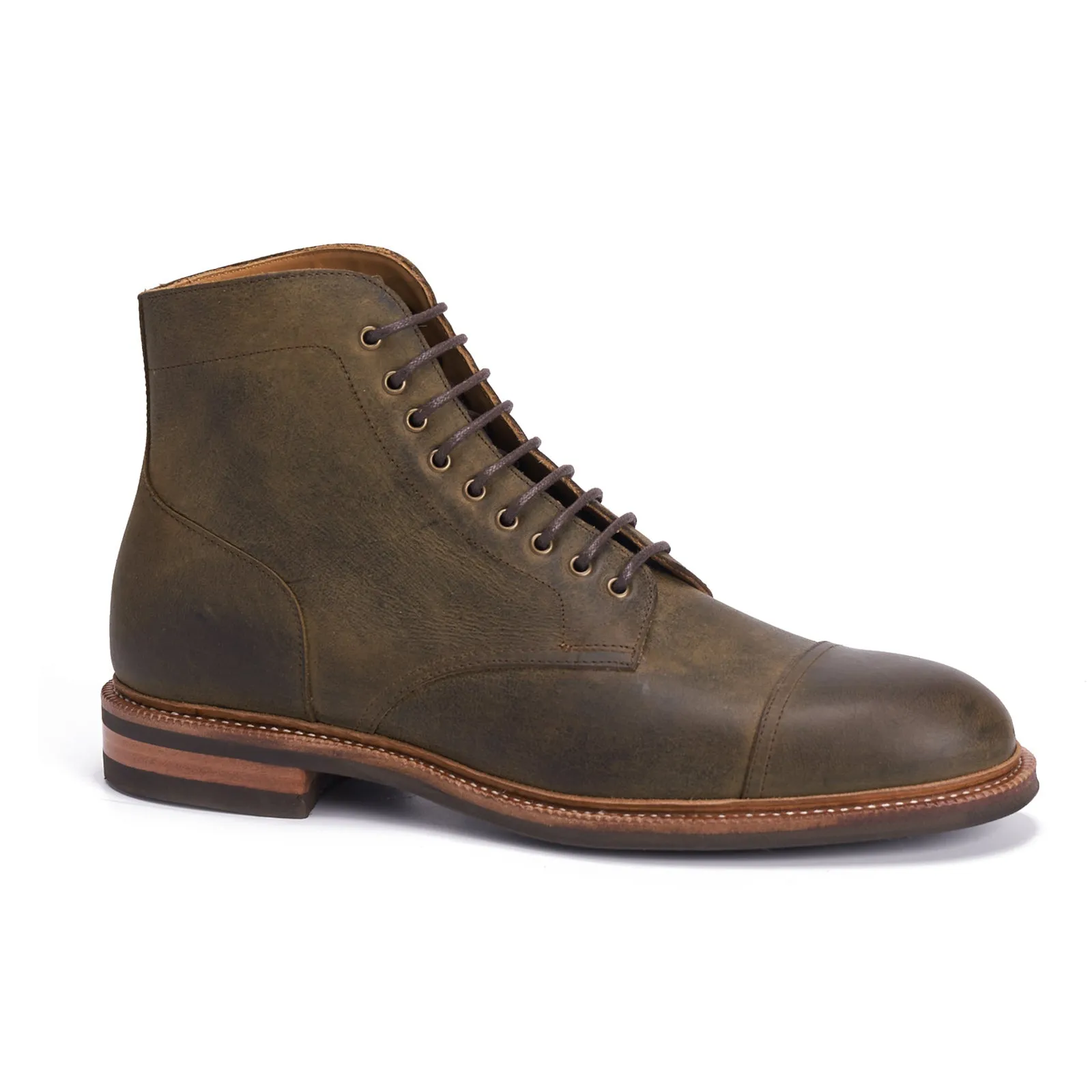 101387 - CAPER GREEN WAXY KUDU - E sold by Meermin