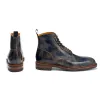 116211 - NAVY MUSEUM SHELL CORDOVAN - E (ULTRAFLEX SYSTEM) sold by Meermin