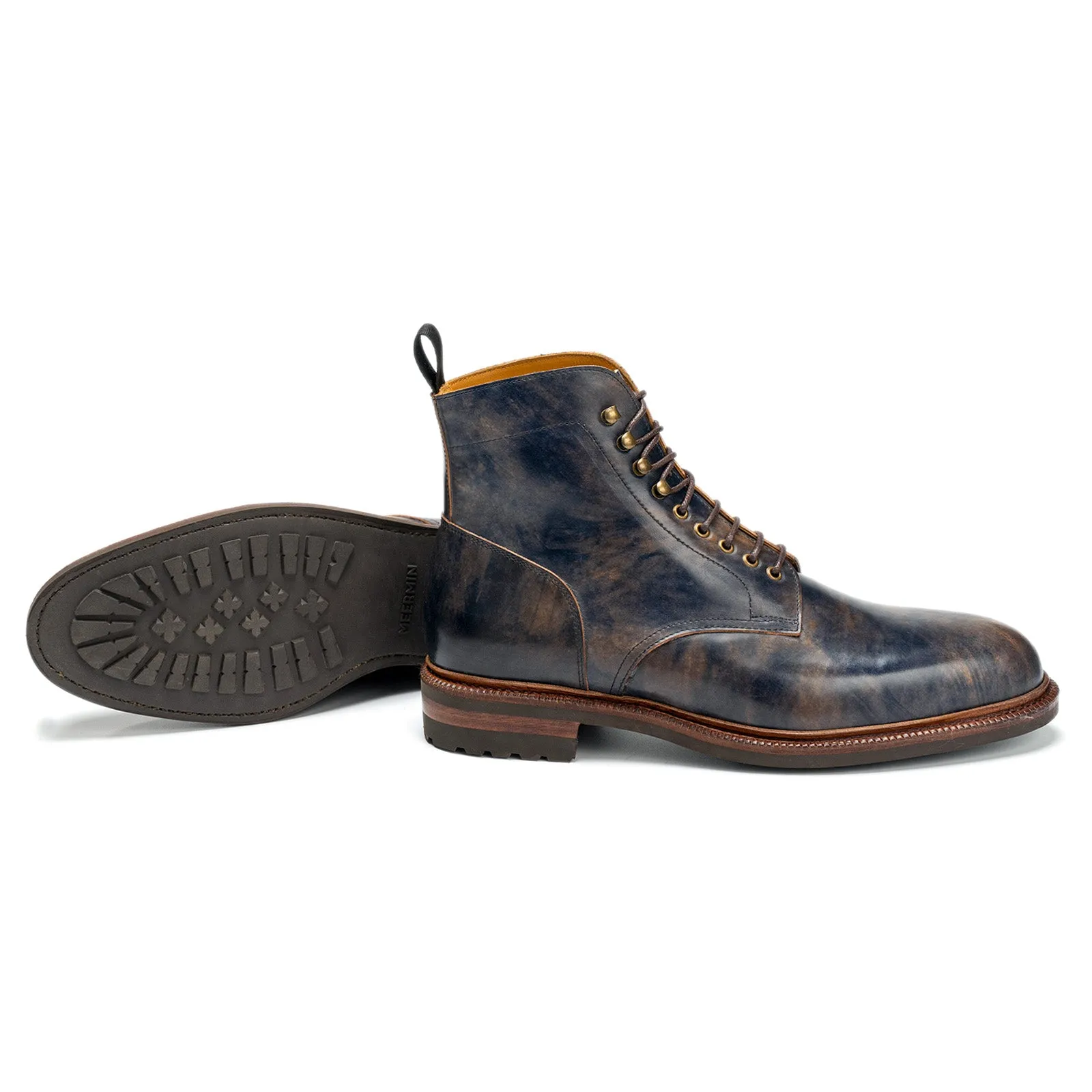 116211 - NAVY MUSEUM SHELL CORDOVAN - E (ULTRAFLEX SYSTEM) sold by Meermin product image thumbnail 2