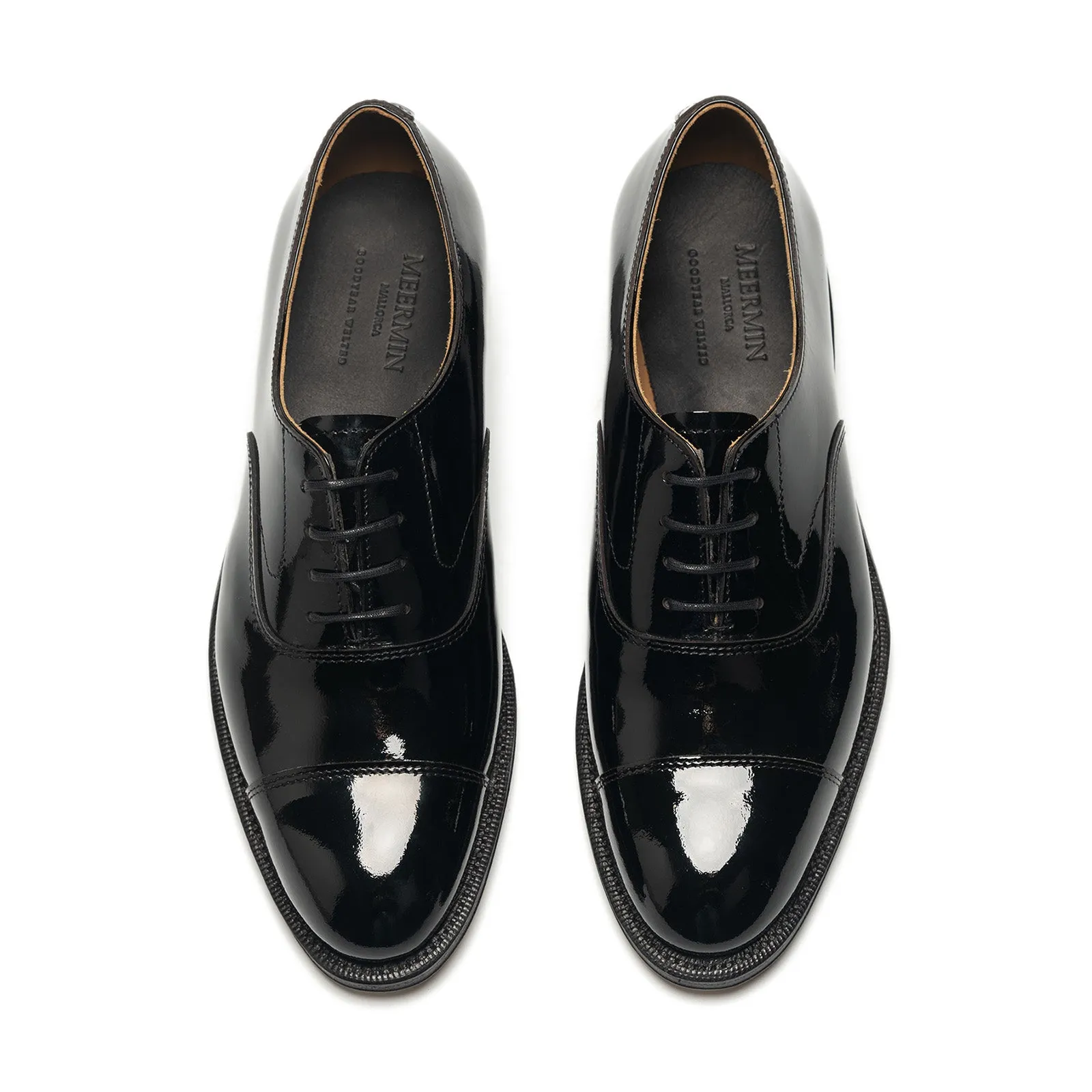 201402 - BLACK PATENT - E sold by Meermin