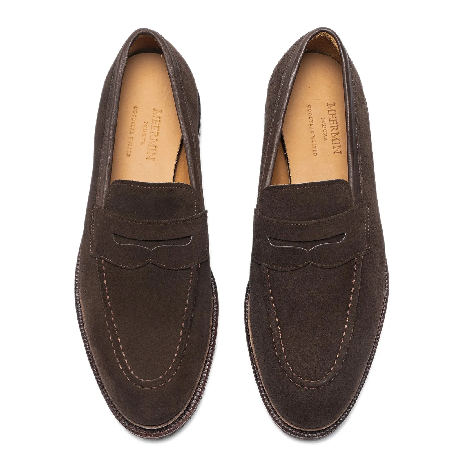 116384 - DARK BROWN ALICANTE SUEDE - E (ULTRAFLEX SYSTEM) sold by Meermin product image thumbnail 4