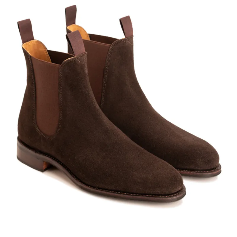 214050 - BROWN SUEDE - E sold by Meermin