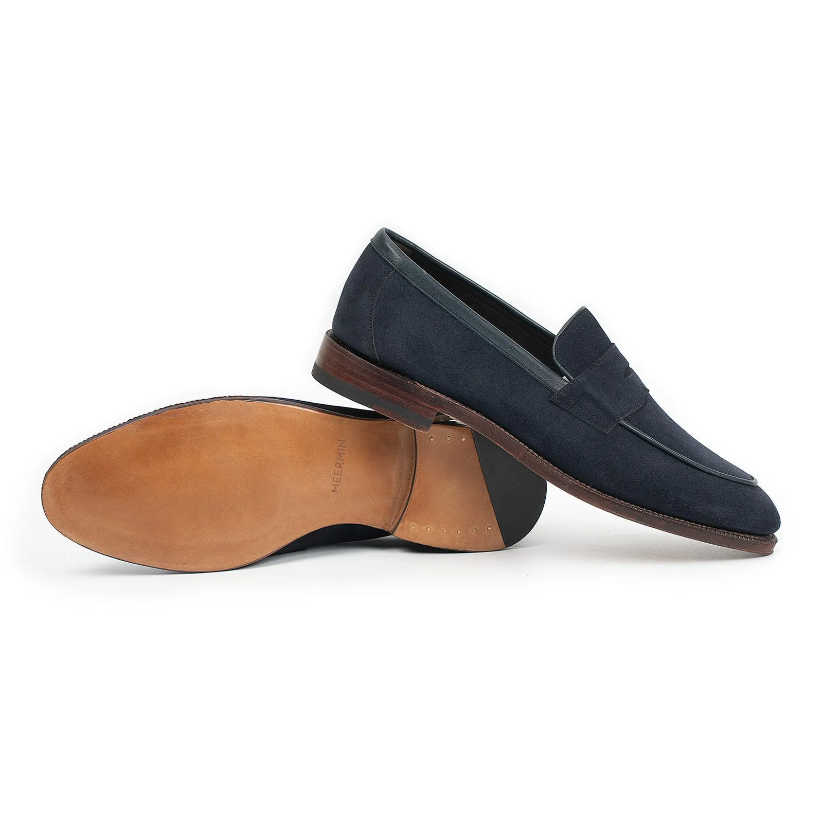 514270 - NAVY SUEDE - E sold by Meermin product image thumbnail 4