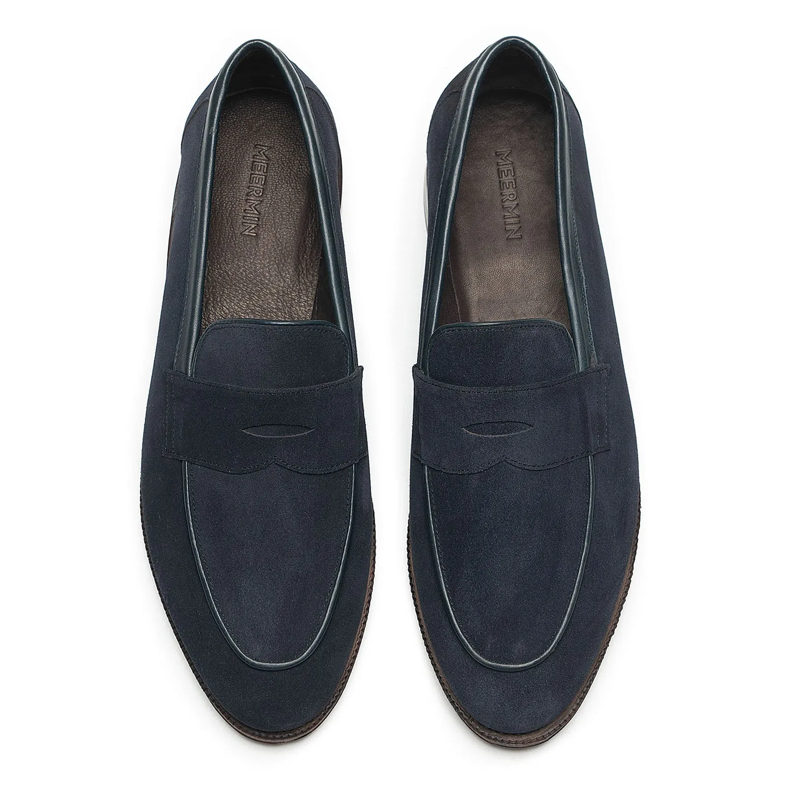 514270 - NAVY SUEDE - E sold by Meermin product image thumbnail 3