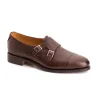 201341 - DARK BROWN SOFTCALF - E sold by Meermin