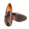 201341 - DARK BROWN SOFTCALF - E sold by Meermin