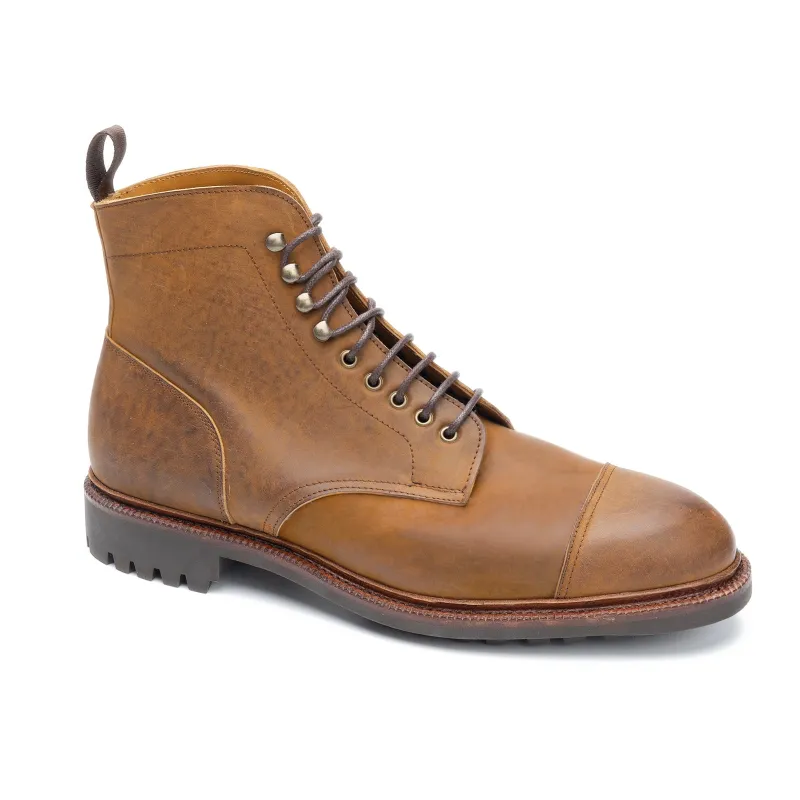 116210 - TOBACCO WAXY SHELL CORDOVAN - E (ULTRAFLEX SYSTEM) sold by Meermin