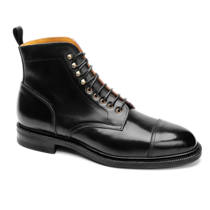 116210 - BLACK HERITAGE SHELL CORDOVAN - E (ULTRAFLEX SYSTEM) sold by Meermin