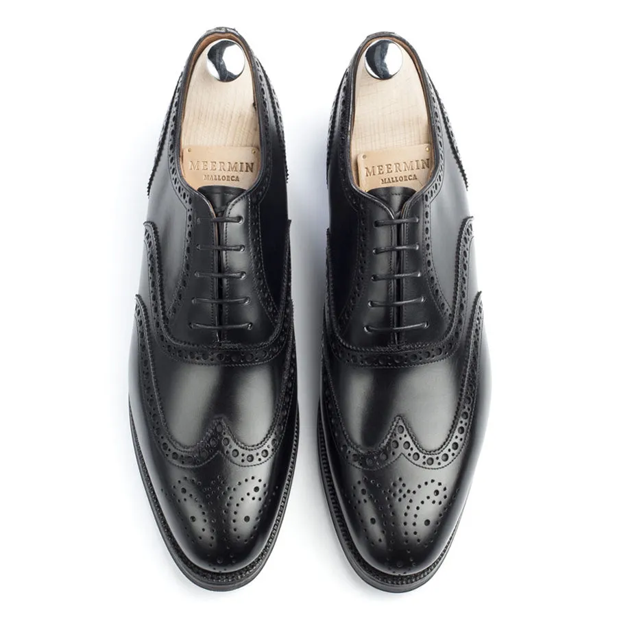 101509 - BLACK CALF - E sold by Meermin