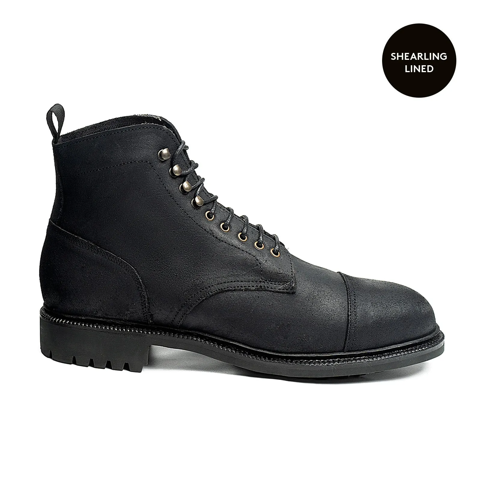 116710 - BLACK WAXY COMMANDER - E (ULTRAFLEX SYSTEM) sold by Meermin