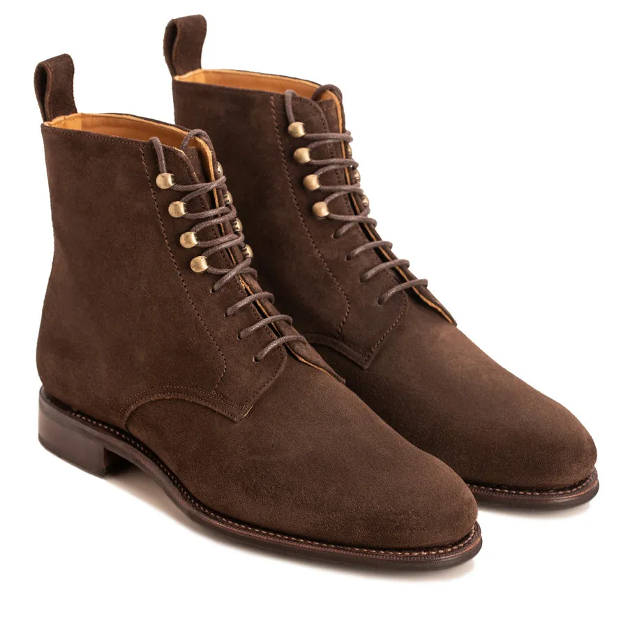 201420 - BROWN SUEDE - E sold by Meermin