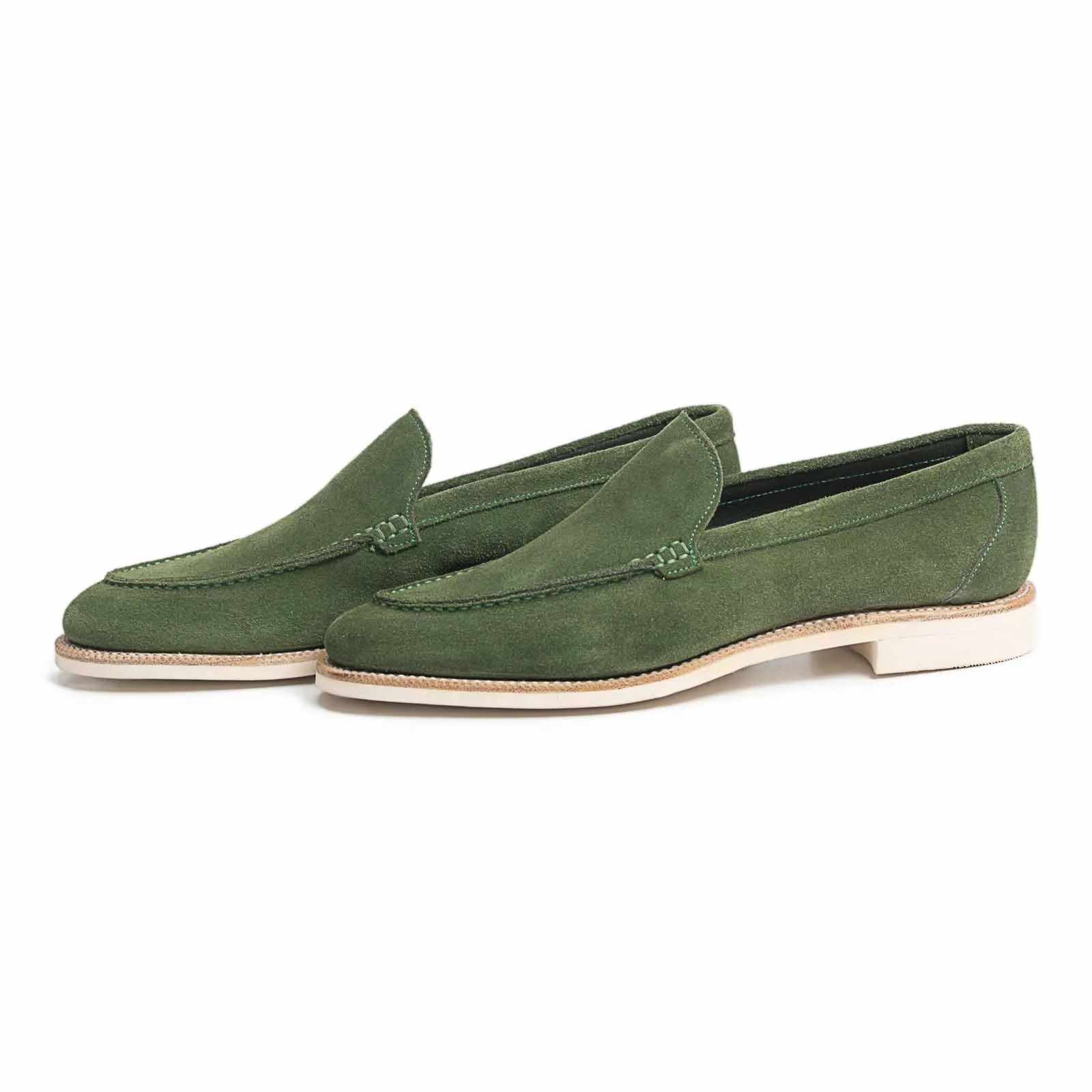 514190 - PEA GREEN SUEDE - E sold by Meermin
