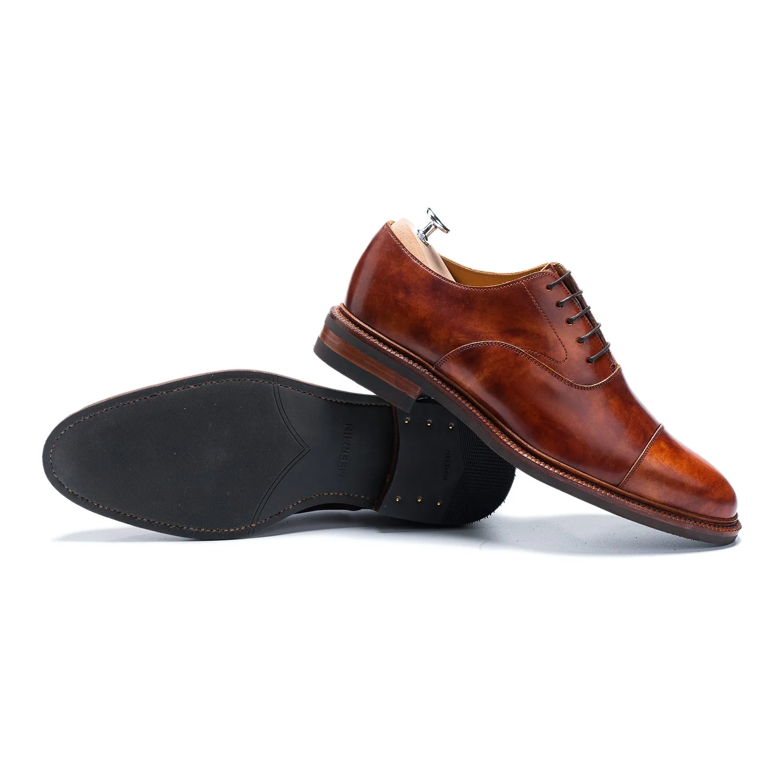 116660 - GOLD MUSEUM SHELL CORDOVAN - E (ULTRAFLEX SYSTEM) sold by Meermin product image thumbnail 2