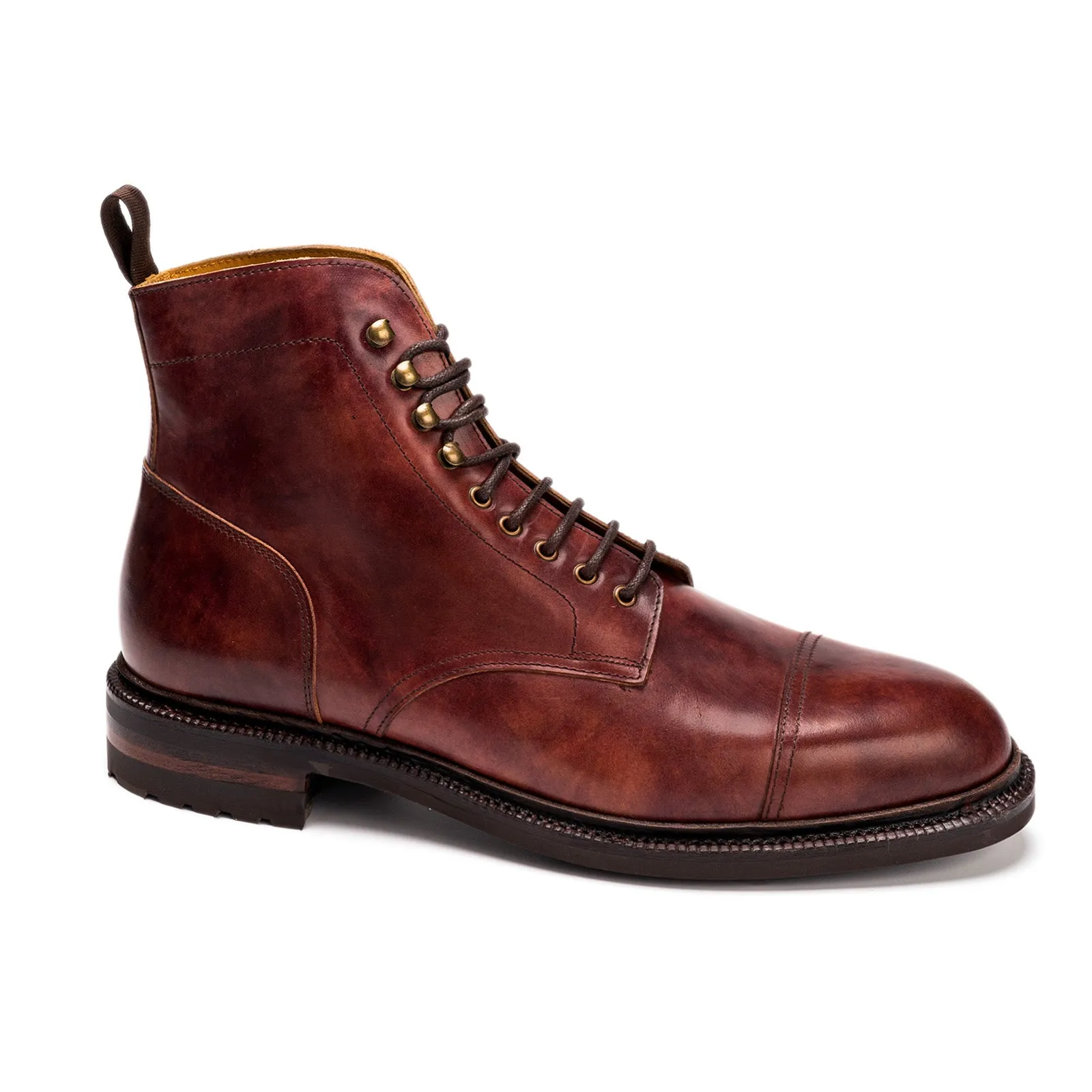 116210 - PLUM MUSEUM SHELL CORDOVAN - E (ULTRAFLEX SYSTEM) sold by Meermin