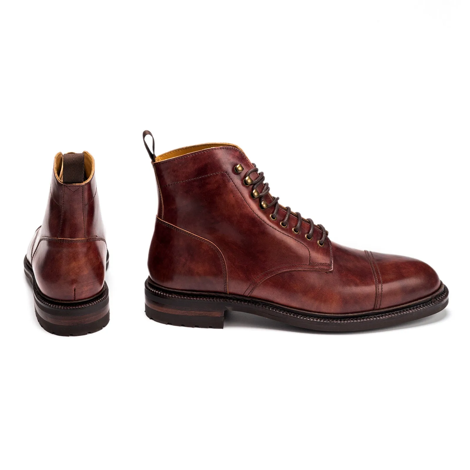 116210 - PLUM MUSEUM SHELL CORDOVAN - E (ULTRAFLEX SYSTEM) sold by Meermin product image thumbnail 4