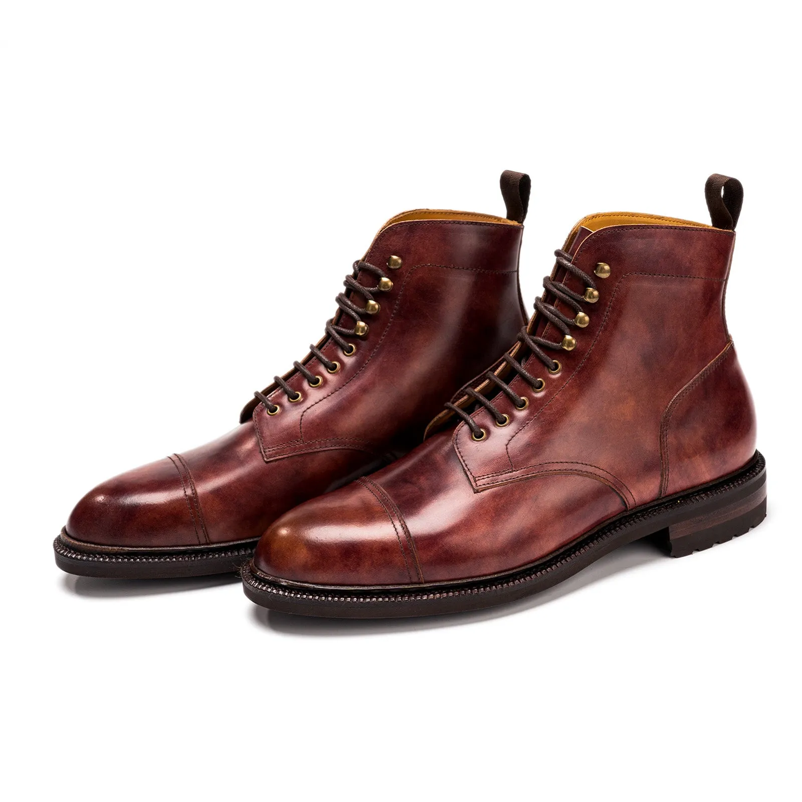 116210 - PLUM MUSEUM SHELL CORDOVAN - E (ULTRAFLEX SYSTEM) sold by Meermin product image thumbnail 3