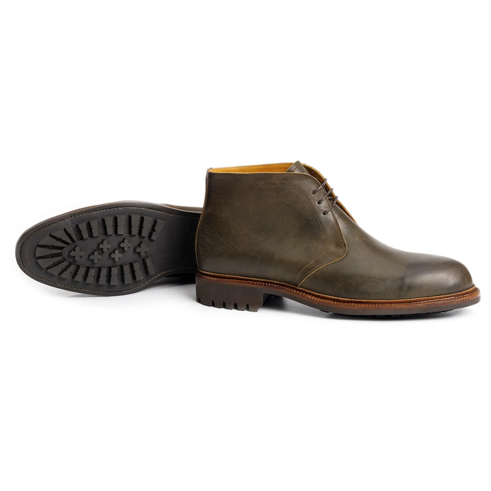 101468 - CAPER GREEN WAXY SHELL CORDOVAN - E sold by Meermin product image thumbnail 2