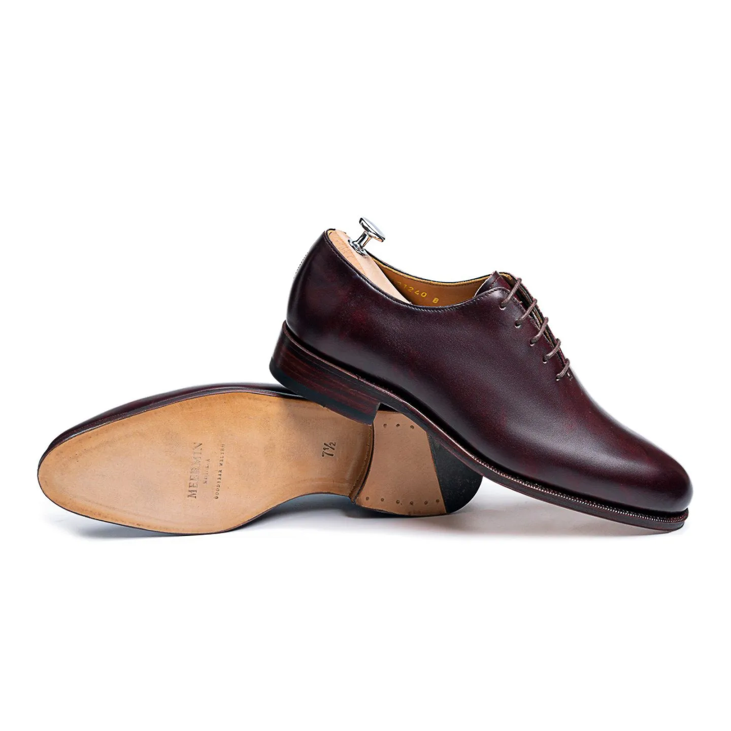 101240 - PLUM MUSEUM CALF - E sold by Meermin product image thumbnail 2
