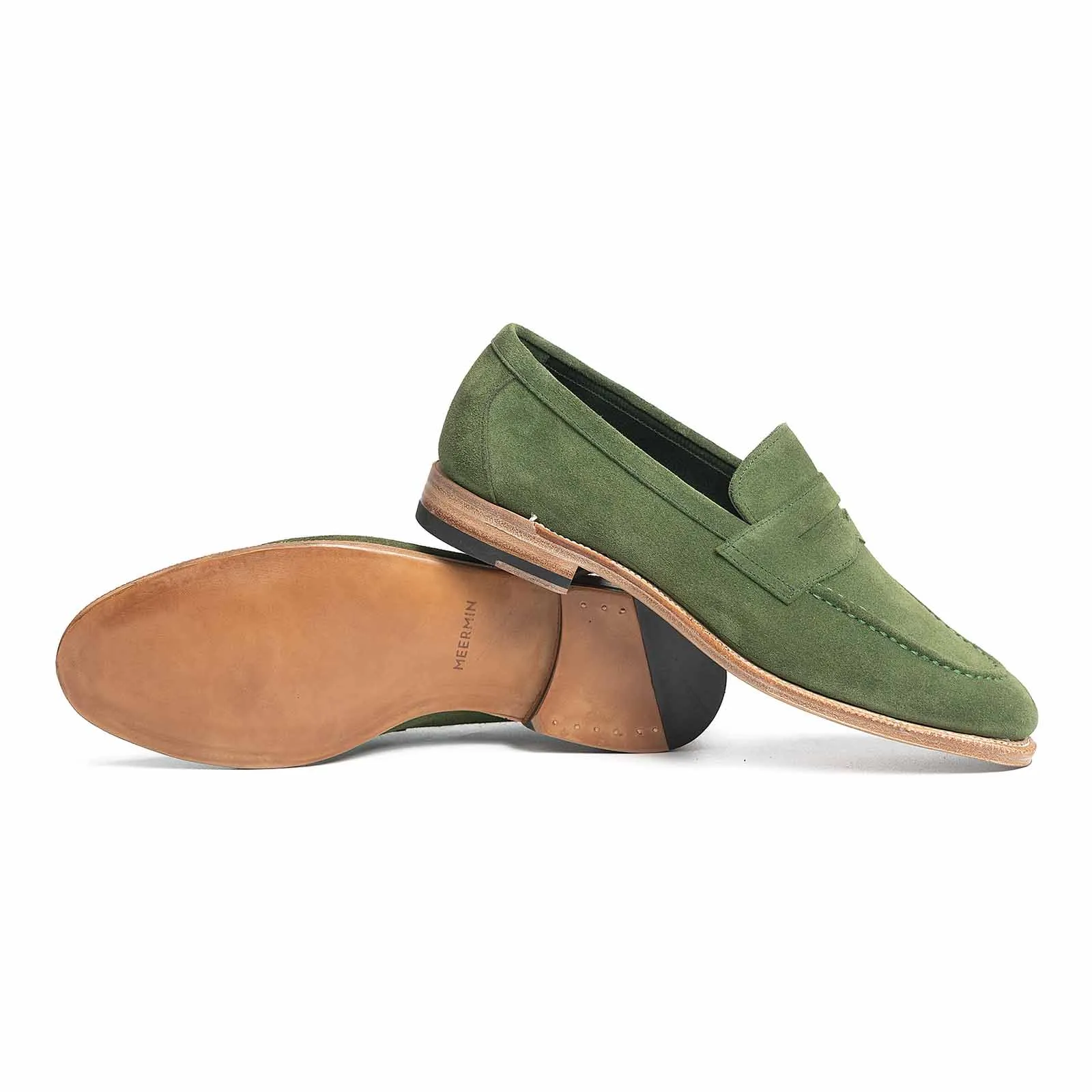 514511 - PEA GREEN SUEDE - E sold by Meermin product image thumbnail 4