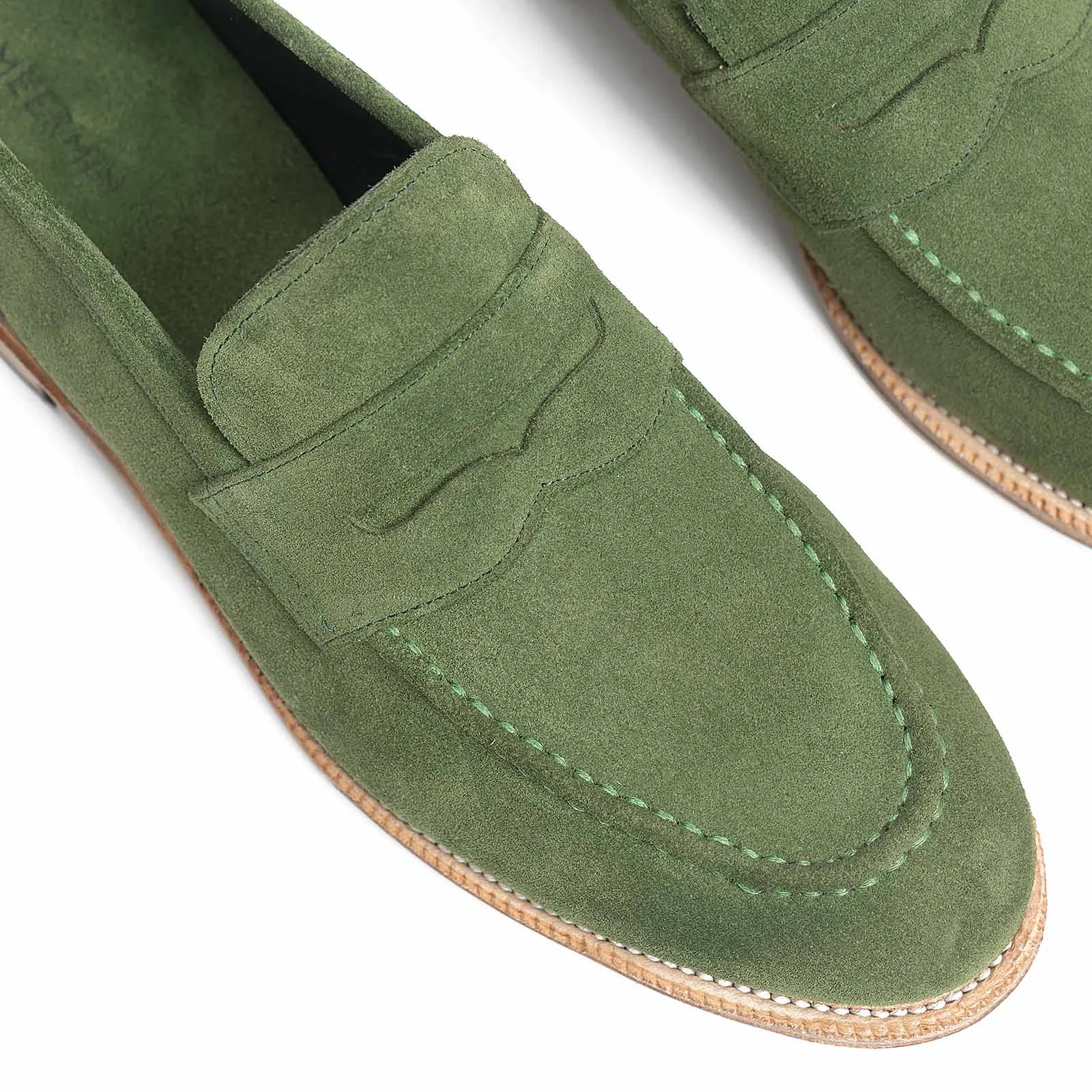 514511 - PEA GREEN SUEDE - E sold by Meermin product image thumbnail 2