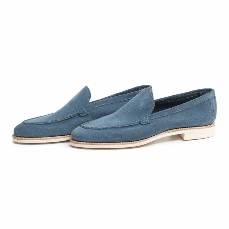 514190 - FRENCH BLUE SUEDE - E sold by Meermin