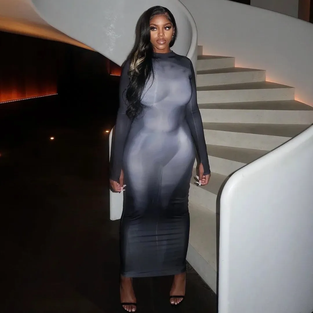 SILHOUETTE DRESS sold by Azel Clothing