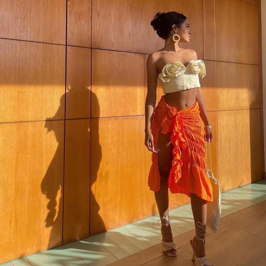 WRAP SKIRT sold by Azel Clothing