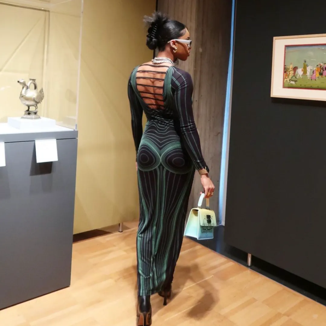 Matrix Dress sold by Azel Clothing product image thumbnail 2