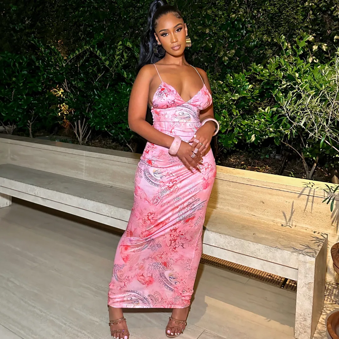 Butterfly Maxi Dress sold by Azel Clothing product image thumbnail 2