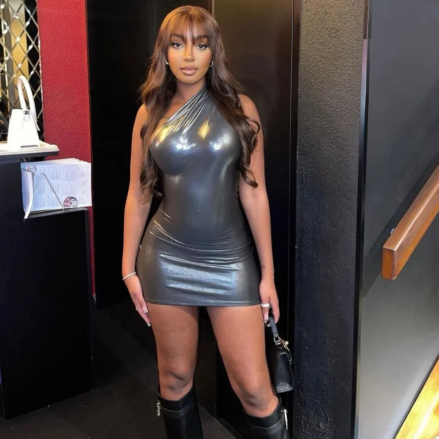 Metallic Dress sold by Azel Clothing