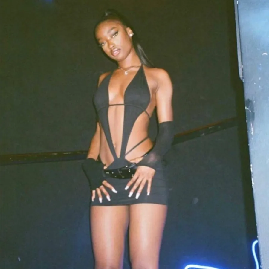 Buckle Dress Black sold by Azel Clothing product image thumbnail 5