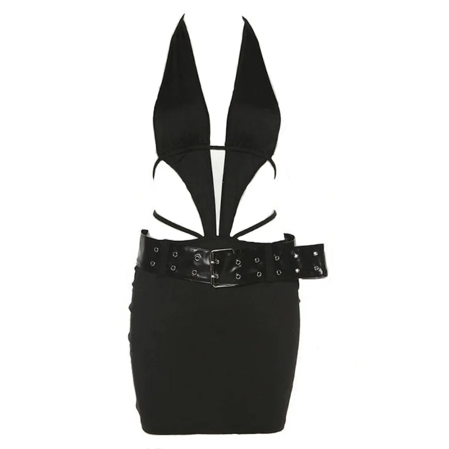 Buckle Dress Black sold by Azel Clothing product image thumbnail 3