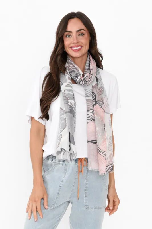 Vilanova Blush Garden Scarf sold by Blue Bungalow