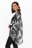 Sashia Black Swirl Silk Layer Top sold by Blue Bungalow