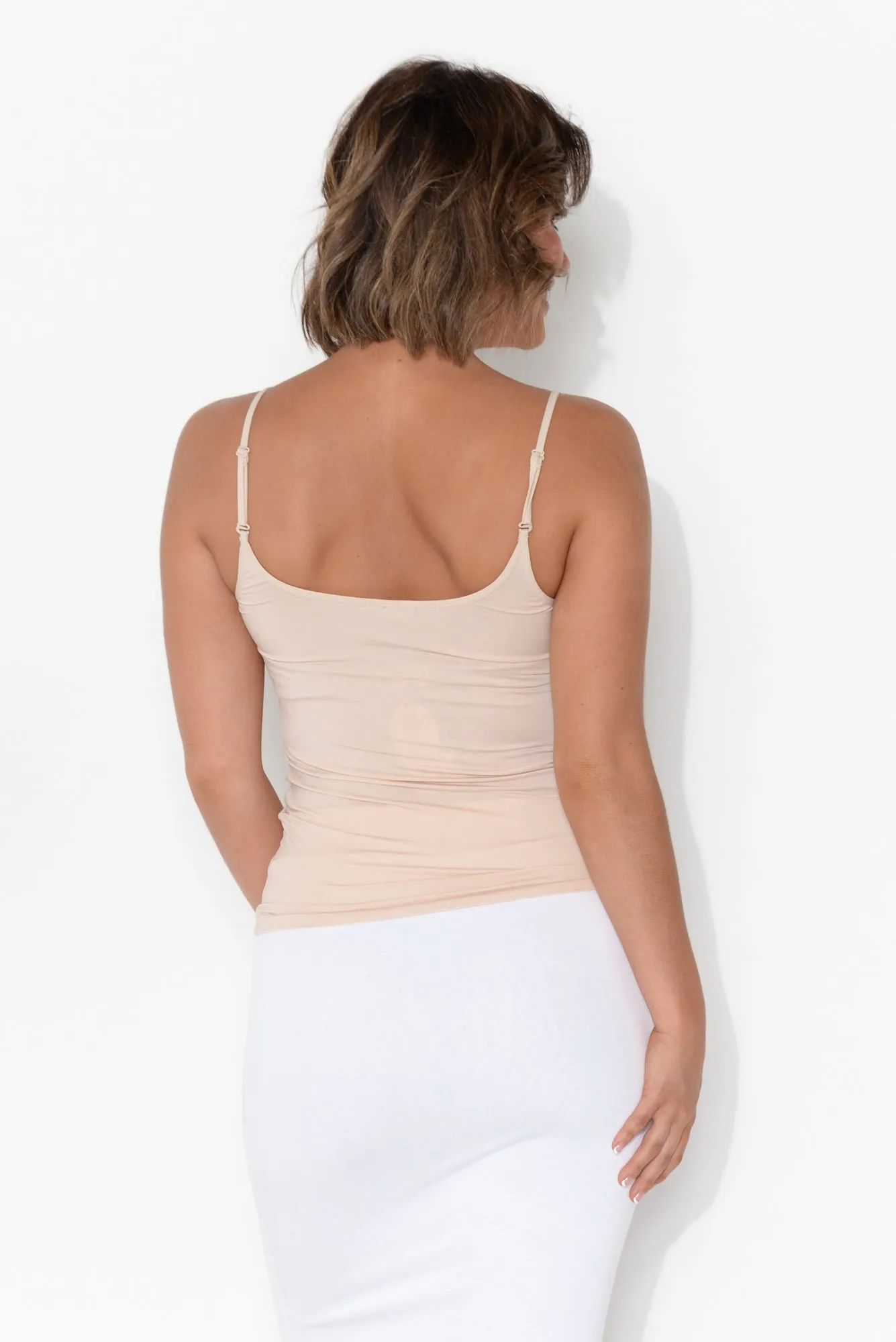 Nude Micro Modal Singlet sold by Blue Bungalow product image thumbnail 4
