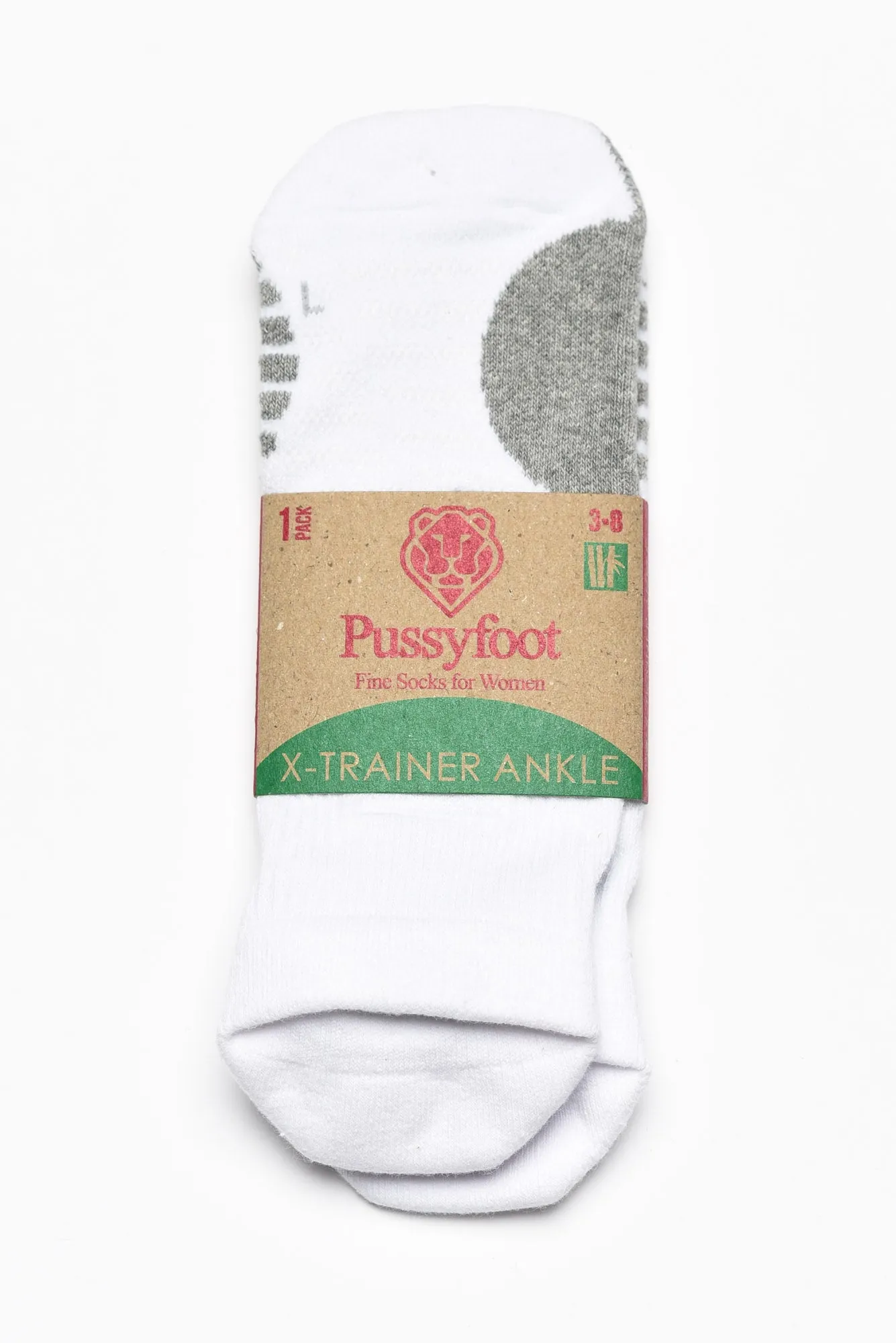 Remi White Bamboo Blend Sports Sock sold by Blue Bungalow product image thumbnail 2