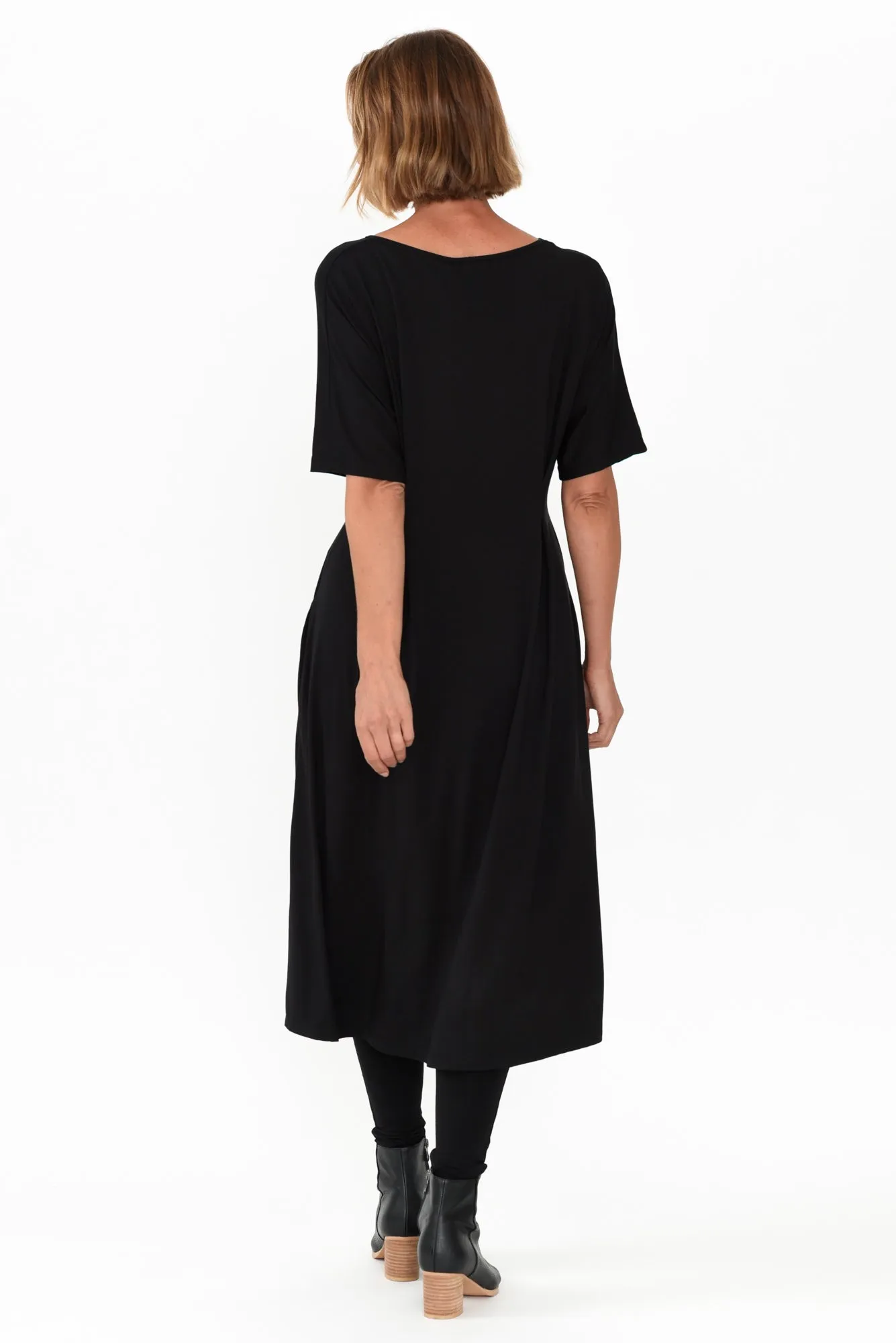 Godfrey Black Bamboo Dress sold by Blue Bungalow product image thumbnail 5