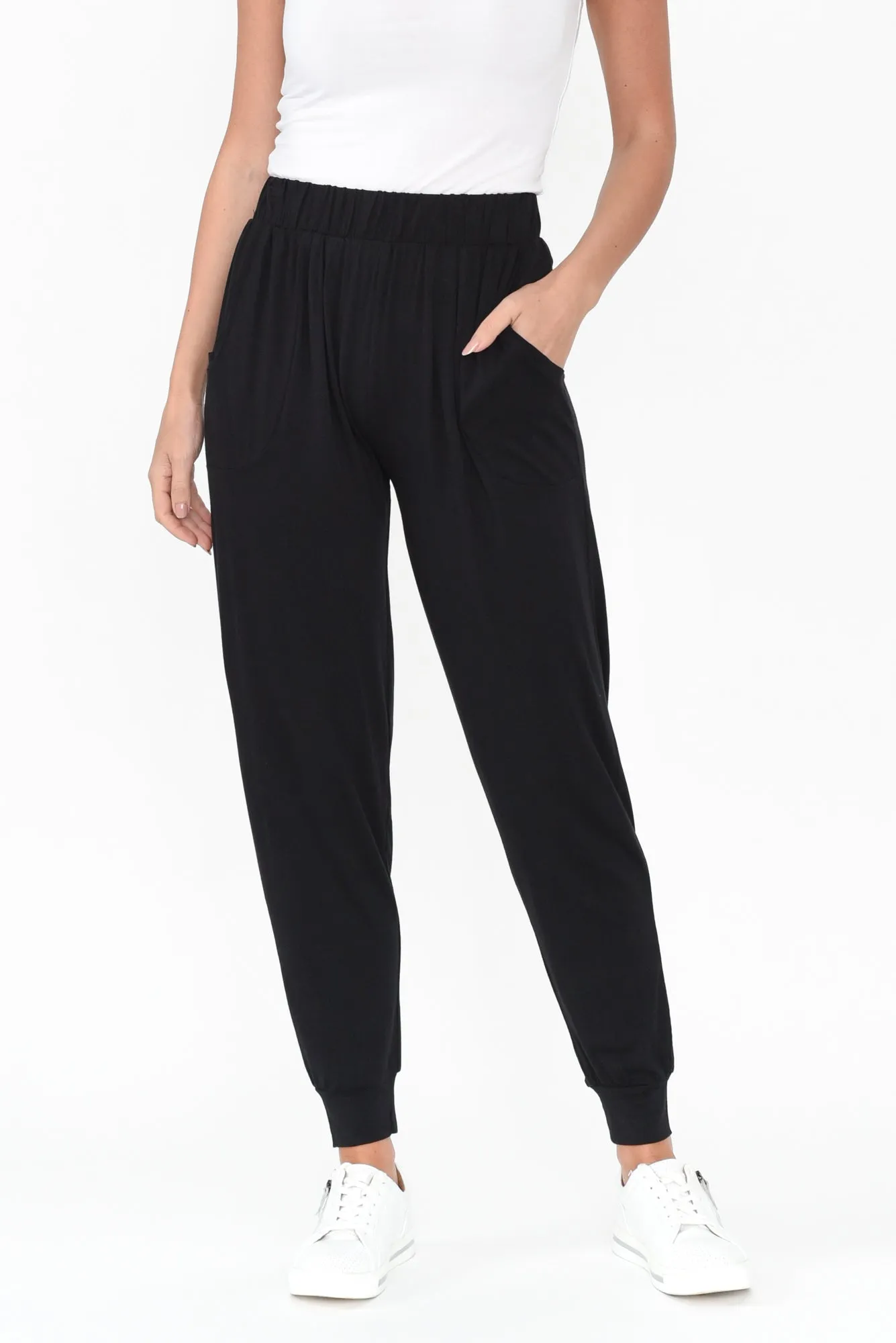 Black Weekend Pants sold by Blue Bungalow