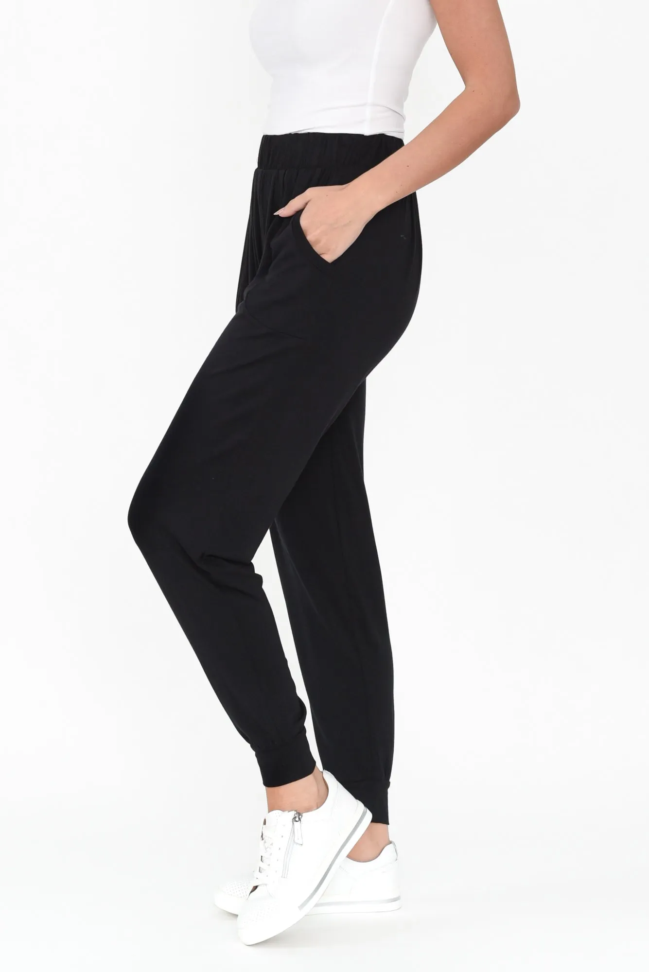 Black Weekend Pants sold by Blue Bungalow product image thumbnail 3