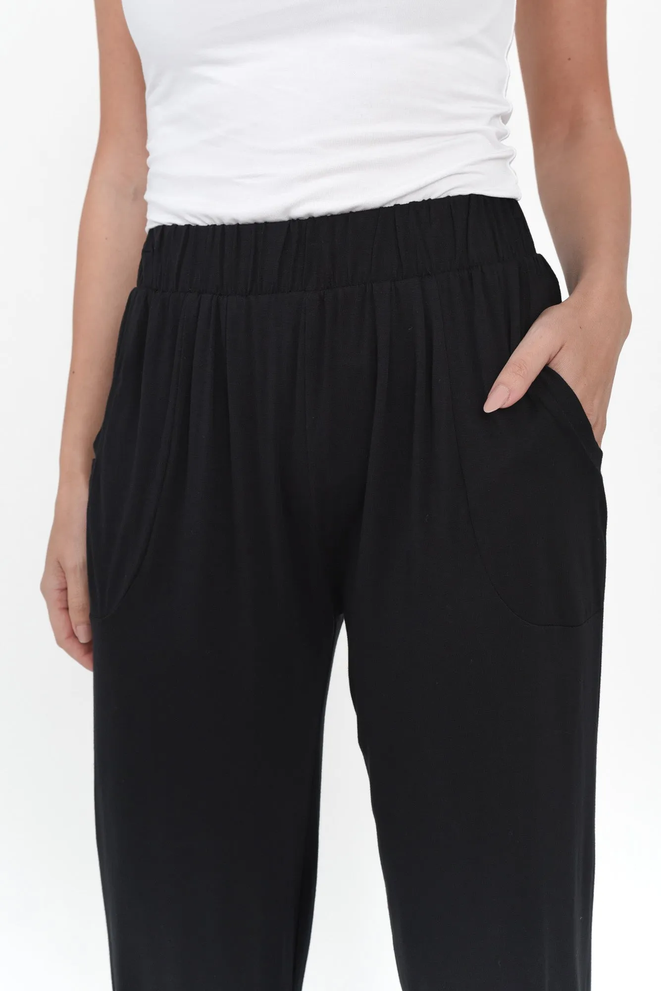 Black Weekend Pants sold by Blue Bungalow product image thumbnail 5